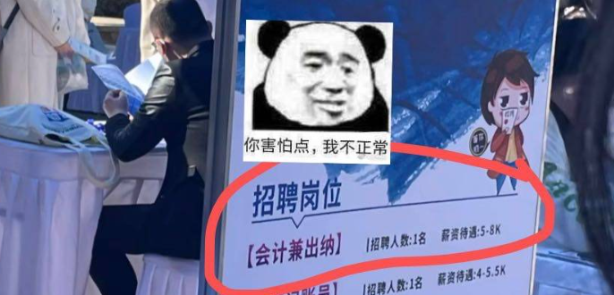 多离谱？校招有企业招聘会计兼出纳